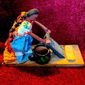 Mexican Working Dolls/Vintage Mexican Dolls/  Mexican Cloth Dolls